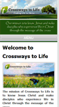 Mobile Screenshot of crosswaystolife.org